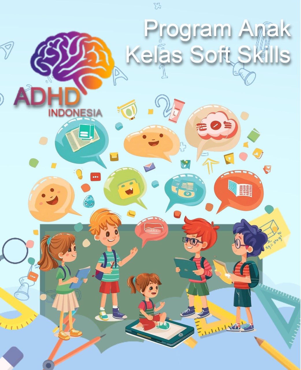 Program ADHD Indonesia Provinsi Kalimantan Utara Kelas Soft Skills Anak ADHD