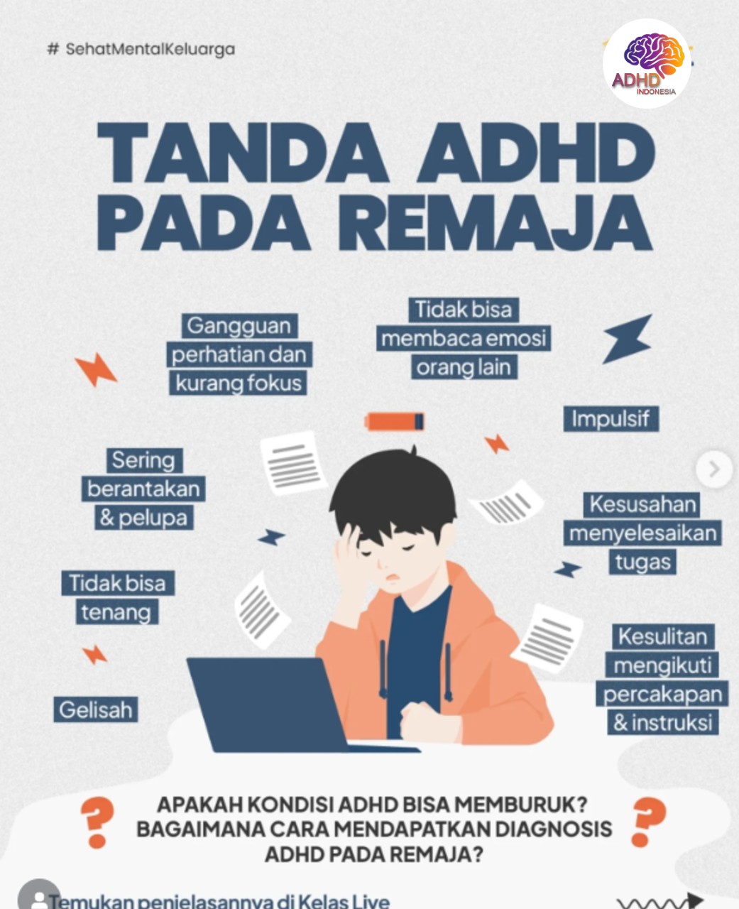 Screening ADHD Non-Diagnostik: Edukasi Awal bagi Orang Tua di Provinsi Kalimantan Utara