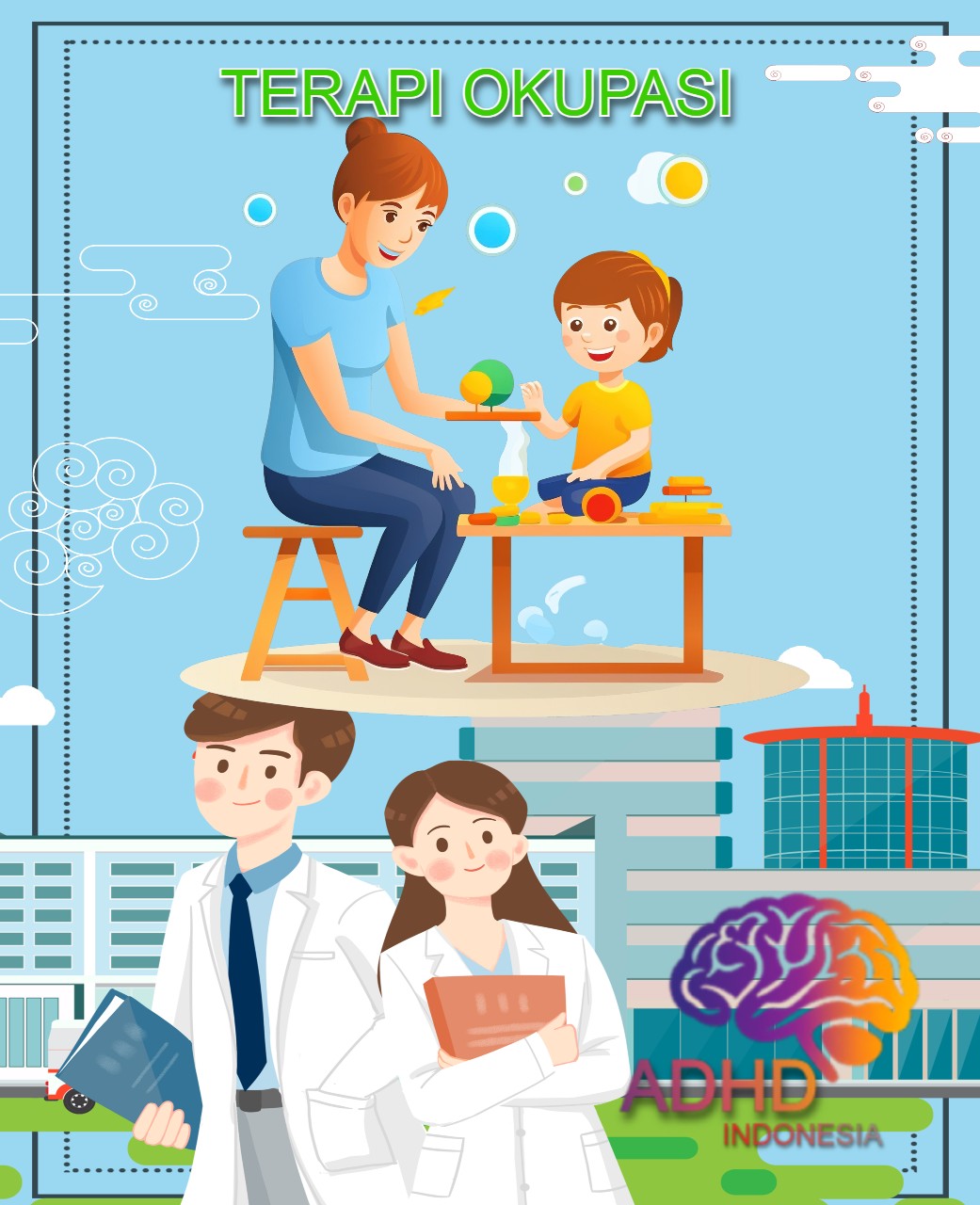 Rujukan untuk Terapi Okupasi untuk Anak ADHD Indonesia Provinsi Kalimantan Utara